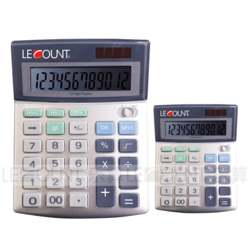 12-разрядный калькулятор Office с функцией двойного питания с функцией выбора округления (LC288)